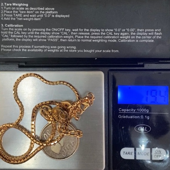 LK Gold-tone Double Chain “I Love You” Round name Plate Bracelet - Picture 12 of 15